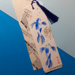 Punt de llibre KOI BLAU - Imatge 2