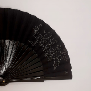 Ventall petit SAKURA NEGRE