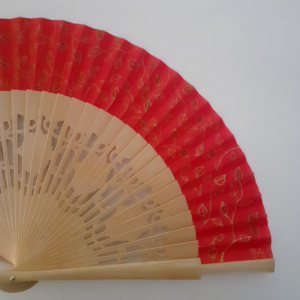 Ventall CALAT VERMELL FULLES